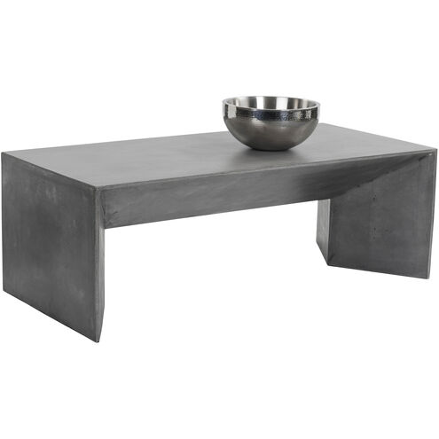 Nomad 52 X 27.5 inch Grey Outdoor Coffee Table